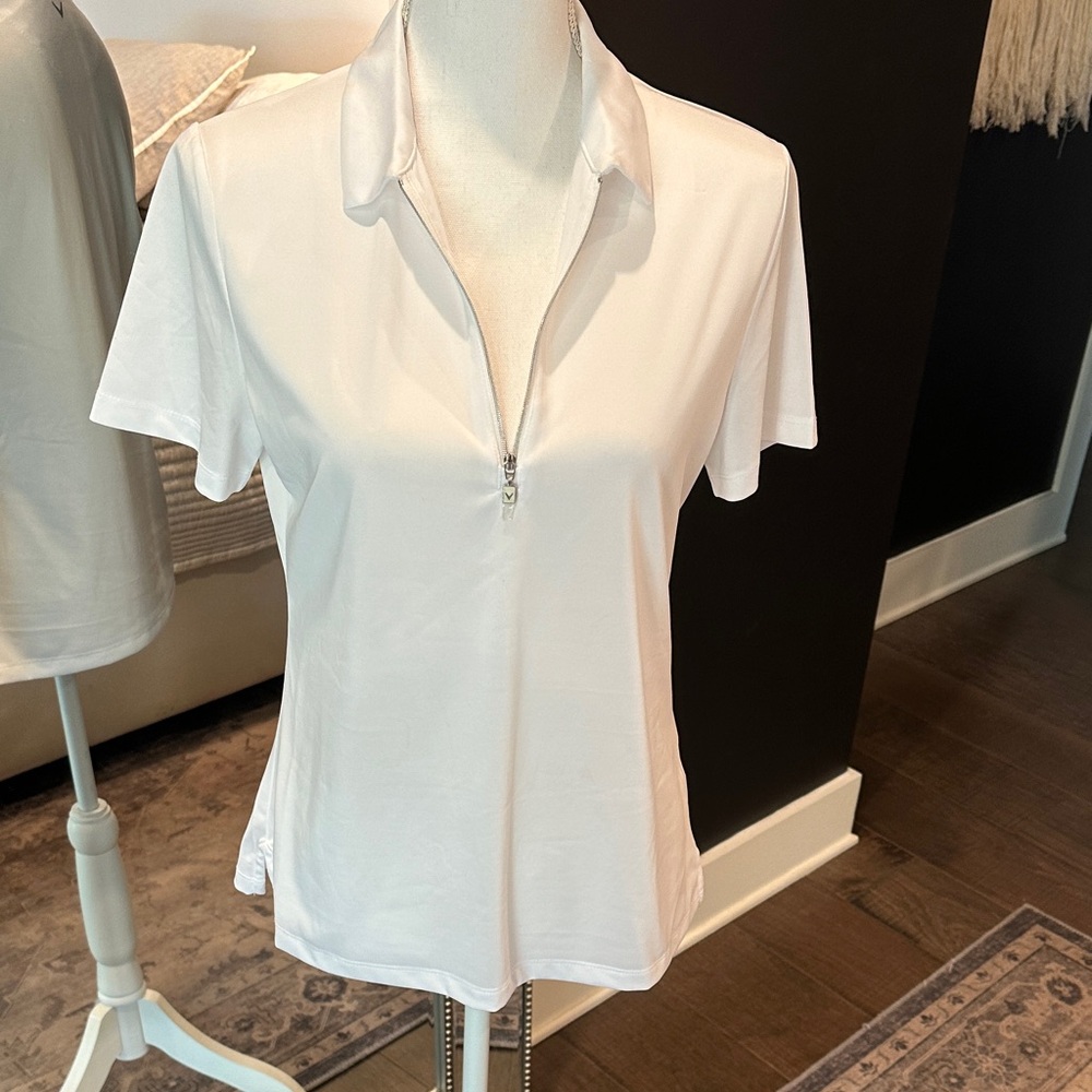 Callaway Women's White Button Down Shirt